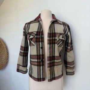 CPO Plaid Wool Flannel